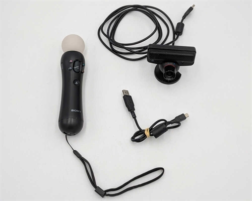 Playstation Move Starter Pack - Komplet i Æske - PS3 Tilbehør (B Grade) (Genbrug)